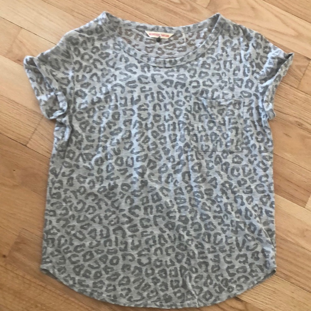Rebecca Taylor Leopard Print Shirt